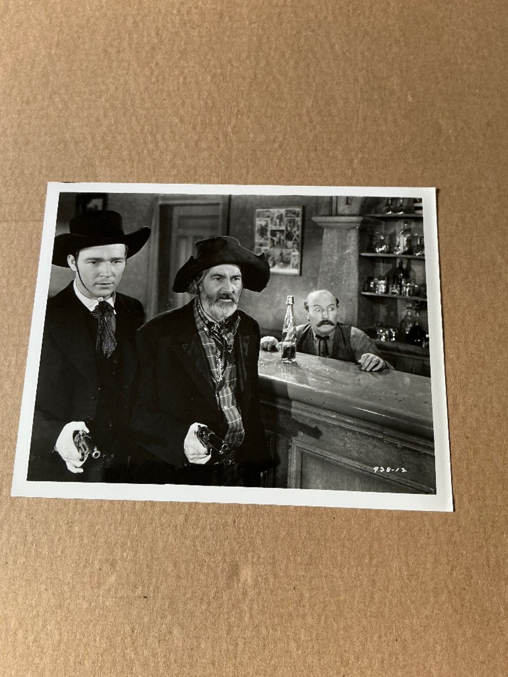 Vintage Roy Rogers George Gabby Hayes Glossy 8x10 Photo Reprint